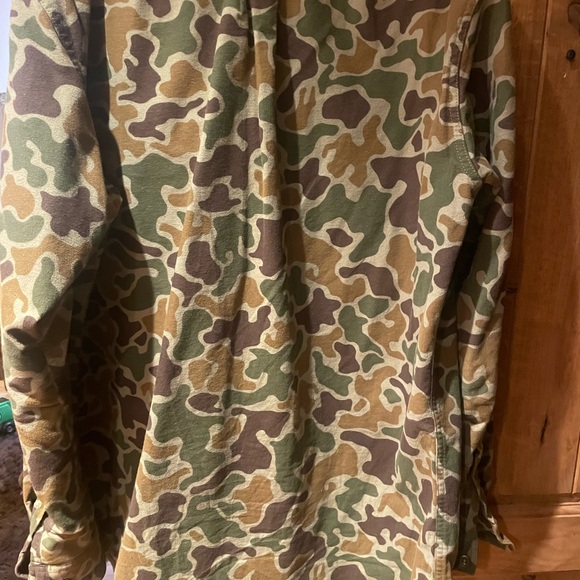 Filson Field Flannel Shirt- Frog Camo, Medium Tall - Picture 6 of 10